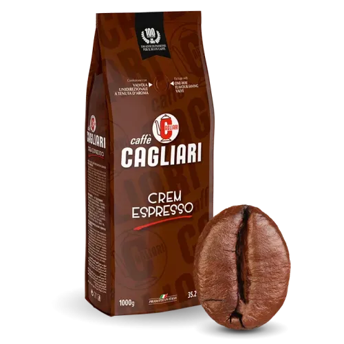 CREM ESPRESSO coffee beans 1KG CREM ESPRESSO coffee beans 1KG